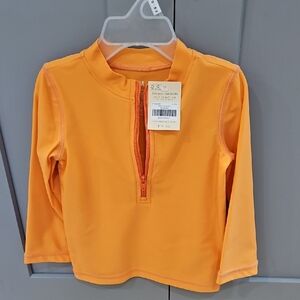 Primary Bright Orange Kids Rashguard